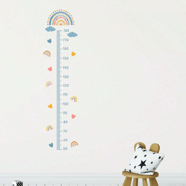 Groeimeter Sticker Regenboog